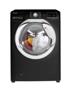 Hoover Dynamic Next One Touch Dxoc 69C3B 9Kg Load, 1600 Spin Washing Machine - Black